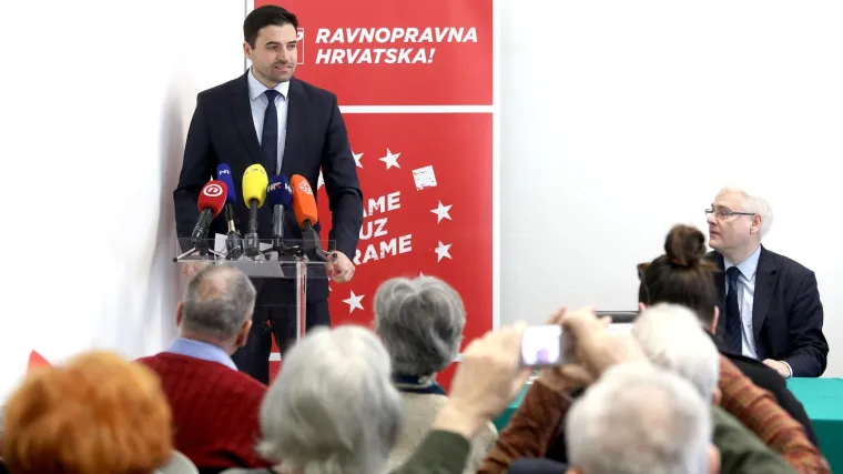 Bernardić: 'Izbor je jednostavan, Hrvatska za sve ili samo za neke, pravda ili nepravda'