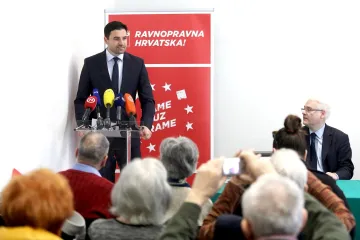 Bernardić: 'Izbor je jednostavan, Hrvatska za sve ili samo za neke, pravda ili nepravda'