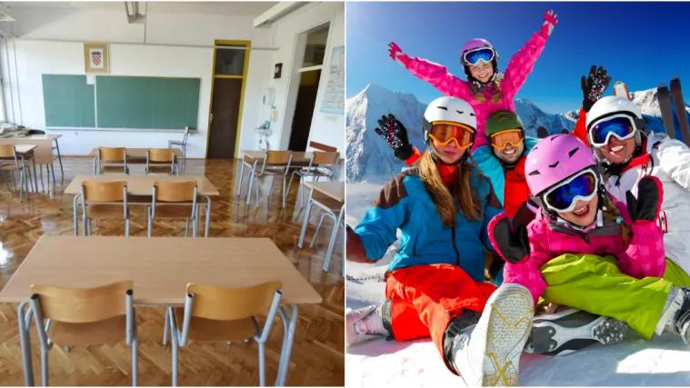 Roditelji ne odustaju: Umjesto u &scaron;kolama, deseci tisuća učenika bit će na skijanju