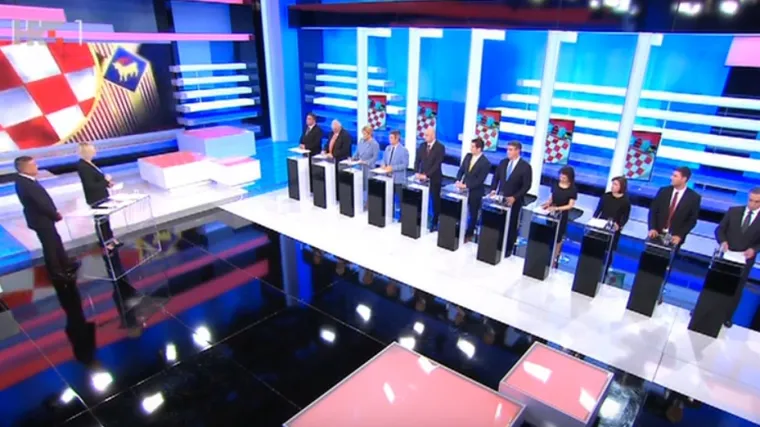 Evo &scaron;to su prvo poručili biračima na početku debate; Imali su jednu minutu