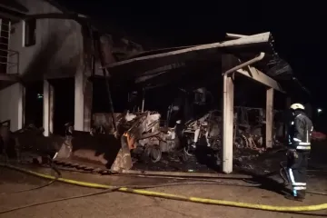 'Izgorjela je zgrada i dosta strojeva. To su bili skupi bageri, traktori...'