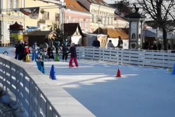 Mala škola klizanja u Koprivnici