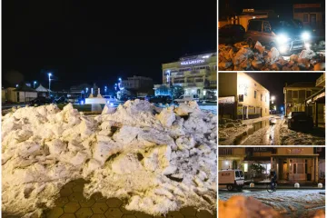 Aute su izvlačili bagerima, napadalo je pola metra krupe