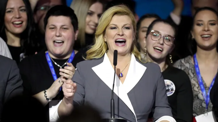 Grabar-Kitarović u govoru napala Milanovića: ''Ili mi ili oni' ne smije opet biti hrvatska politika'