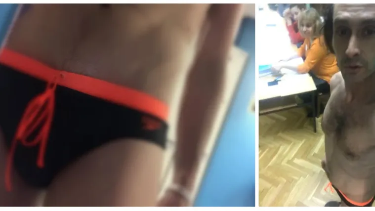 VIDEO Nesvakida&scaron;nji odlazak na birali&scaron;te: Ovaj je mu&scaron;karac gol do&scaron;ao izvr&scaron;iti svoju građansku dužnost