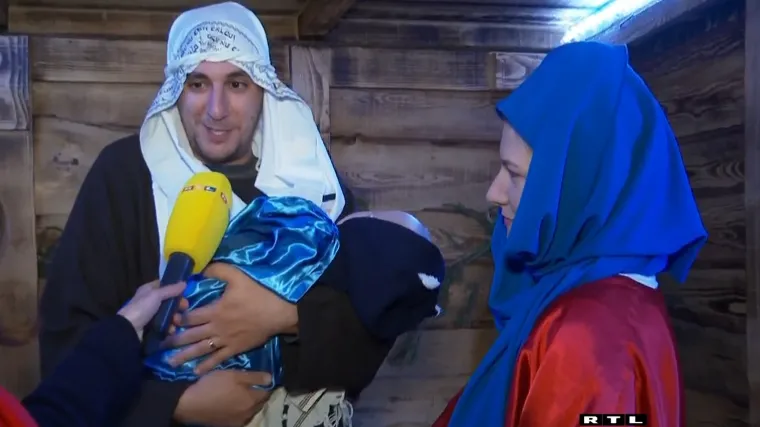 Žive jaslice u Solinu: 'Ovo je grad mladih obitelji pa nije te&scaron;ko utjeloviti svetu obitelj'