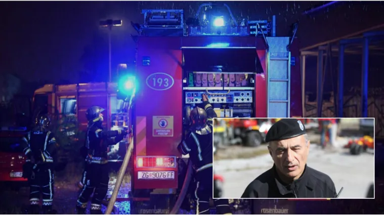 Detalji požara u Zagrebu: Kalinić s gas maskom i kacigom uletio u goruću kuću i spasio susjede