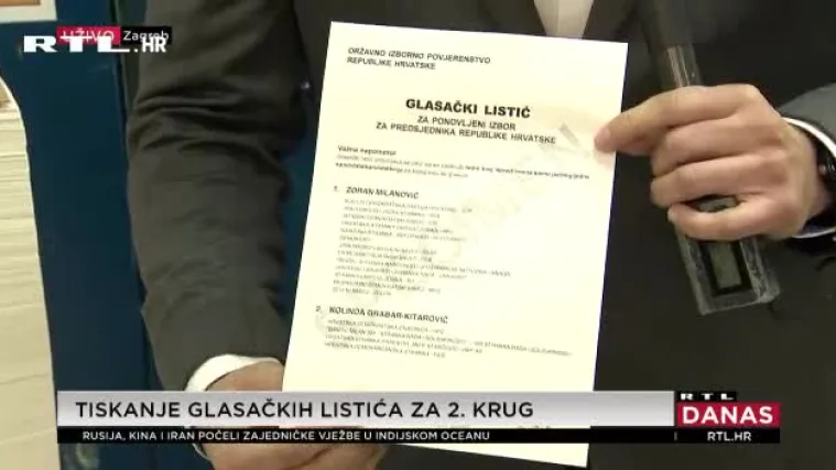 Zaključen popis: Evo koliko birača može na birališta u drugom krugu predsjedničkih izbora