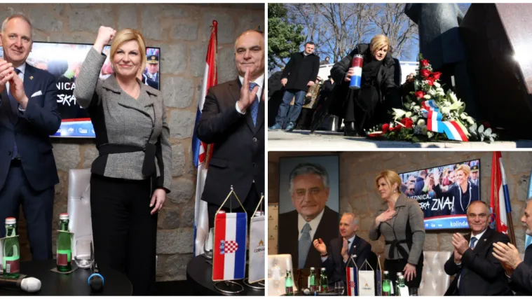 Grabar-Kitarović ispravila gaf: 'Zaokružite broj 2. Jutros su mi krivo rekli...'