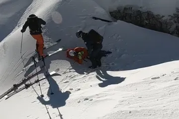 Spasio ga slučajni skijaš - 'Dobro sam i prošao kakav je pad bio'