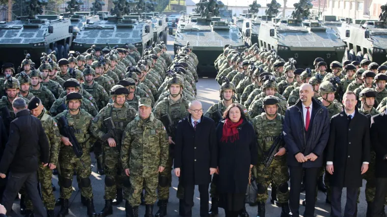 'Uvjeren sam da ćete pokazati svu snagu i moć Hrvatske vojske'