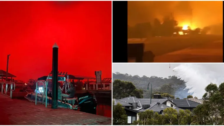 Vatreni inferno opkolio gradić, 4000 ljudi pobjeglo na plažu: 'Tamo je zamračenje, prijetnja je ogromna!'