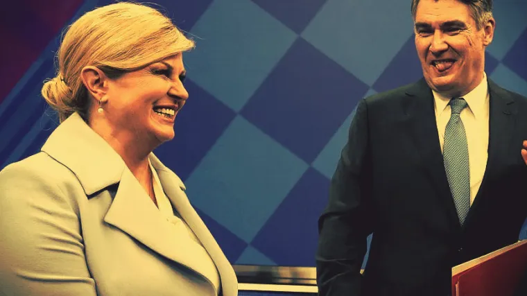Navibrirani Milanović zaboravio da mu je slogan 'normalno', a Kolinda u strahu od gafova postala - ubojito dosadna...