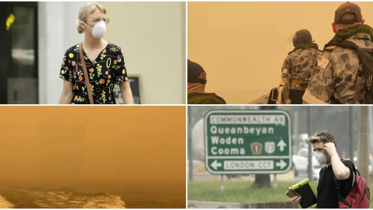 Australija gori! Ljudi nose maske, nestaju zalihe hrane i goriva, a stižu temperature iznad 40!