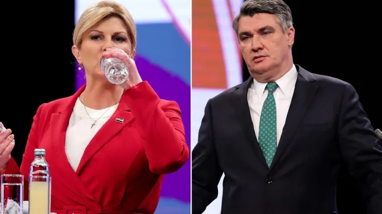 Milanović mirniji nego u ponedjeljak, a nije niti &scaron;mrcao. Kolinda je pila izotonično piće