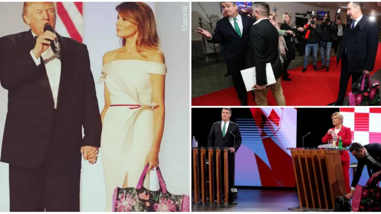 Internet se sprda sa savjetnikom predsjednice: Madžar torbom s cvjetićima kopirao Melaniju Trump