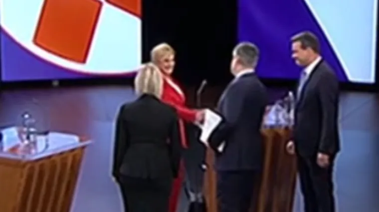 Pogledajte kako su se srdačno pozdravili prije sučeljavanja