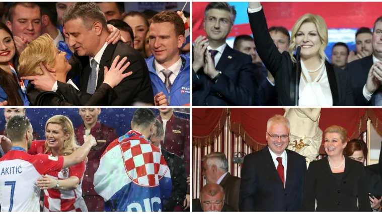 Što se događalo u mandatu Grabar-Kitarović: Prijateljstvo s Mamićem i Bandićem, ulazak u svlačionice...