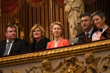 Stigli Plenković, Grabar-Kitarović, Ursula von der Leyen...