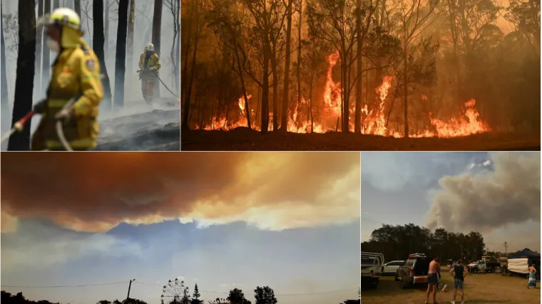 Dvije goleme stihije spojile su se u megapožar, Australija priprema evakuaciju četvrt milijuna ljudi