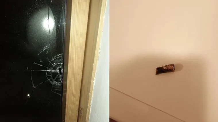 'Metak nam je doletio kroz prozor u kupaonicu! Sva sreća da nitko nije bio unutra'