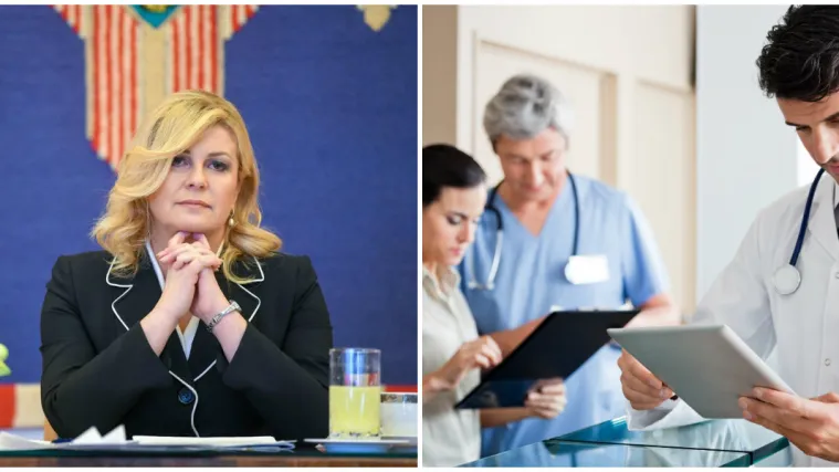 Liječnici osudili Grabar-Kitarović zbog sporne izjave: 'Može se naru&scaron;iti povjerenje pacijenata'