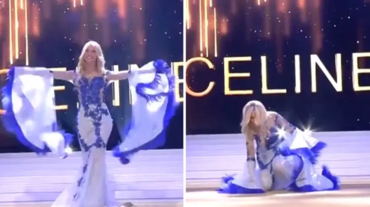 Atraktivna misica se spotaknula i pala, a kroz rukav joj ispao - grudnjak!