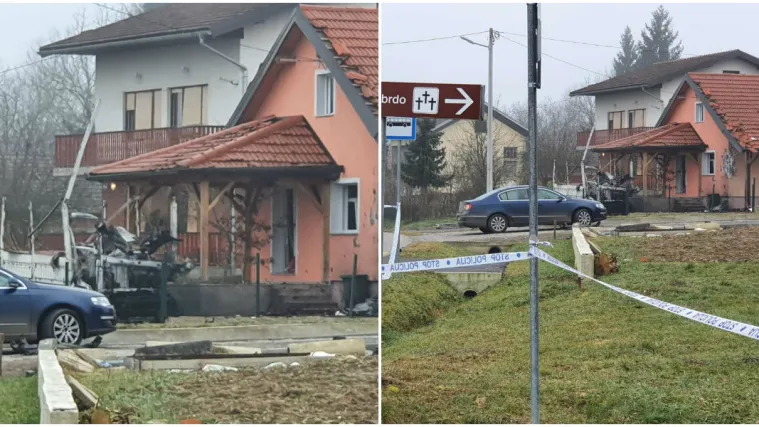 FOTO Eksplodirao kamion ispred kuće u Karlovcu! Poginula jedna osoba: 'Raznesen je! U &scaron;oku smo'