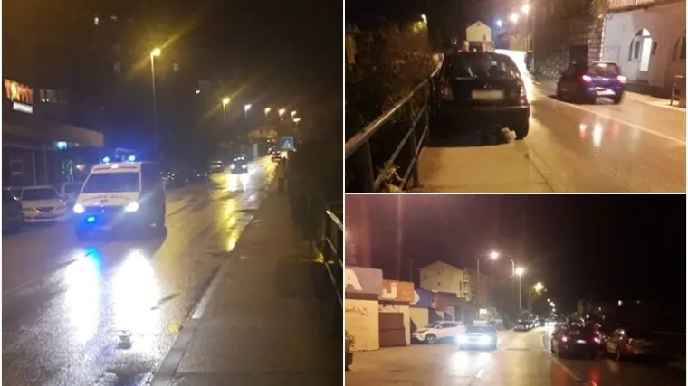 Autom udarila pje&scaron;aka: Lak&scaron;e je ozlijeđen, a ona zbog &scaron;oka zavr&scaron;ila u bolnici