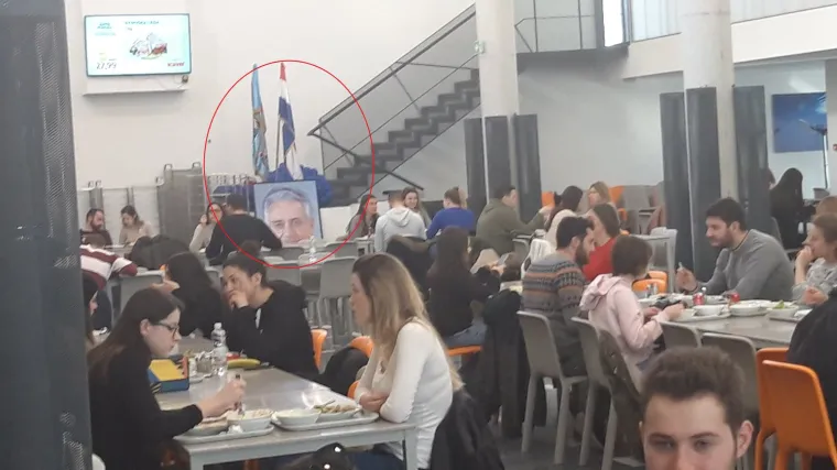Splitske studente u menzi dočekao Franjo Tuđman i zastave HDZ-a: 'Molimo da se pokupe rekviziti!'