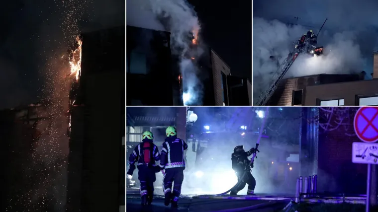 Vatra je zahvatila potkrovlje i čak osam stanova. Stanari su evakuirani