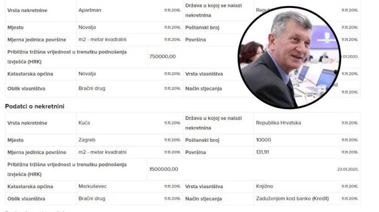 Ima apartman u Novalji i tri kuće - dvije u Zagrebu i jednu u Ivanbegovini, pogledajte kako ih je stekao