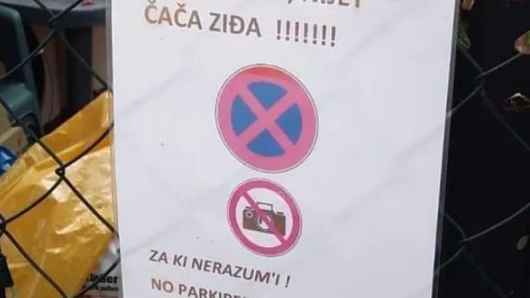 Njegova poruka je vrh, ali prijevod za turiste baca pod stol