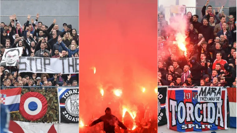 200 maskiranih torcida&scaron;a napalo policiju, ovi uzvratili pendrecima; jedan policajac ozlijeđen