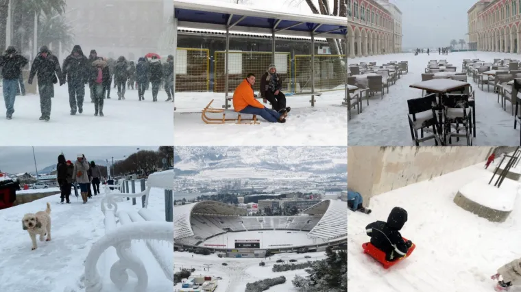 FOTO, VIDEO Nestvarni prizori! Pogledajte kako je Split izgledao prije osam godina