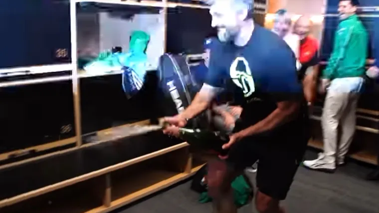 Goran napravio &scaron;ou u svlačionici, Novak se valjao od smijeha