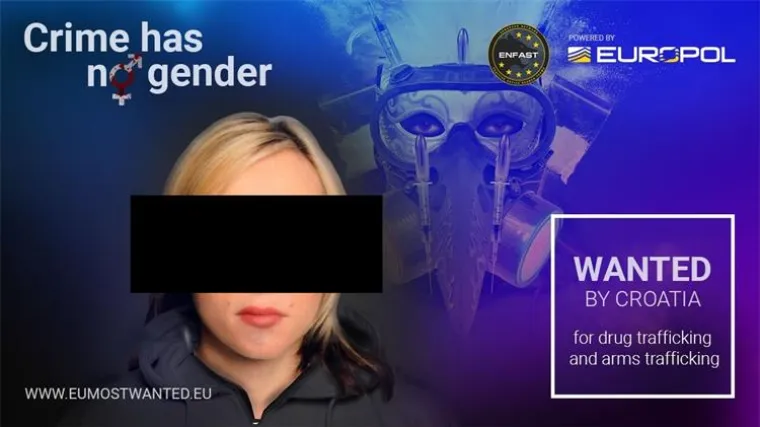 Uhićena u Irskoj! Mlada Hrvatica s Europske liste najtraženijih bjegunaca zavr&scaron;ila iza re&scaron;etaka