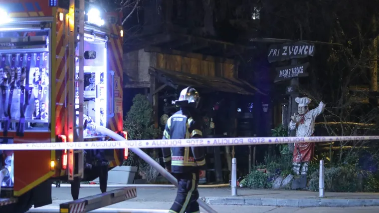 Zapalila se napa? Požar u poznatom zagrebačkom restoranu, jednu osobu odvezla Hitna pomoć