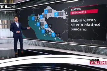 U četvrtak konačno smirivanje: Posvuda će biti sunčano, ali vrlo hladno