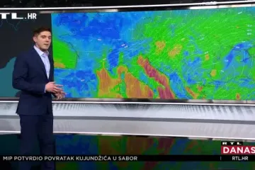 Pred nama je opasna noć! Udari vjetra na Jadranu približit će se 200 km/h, sutra konačno smirivanje