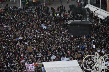 Zagrebački holding odbacio optužbe za ometanje prosvjeda protiv Milana Bandića