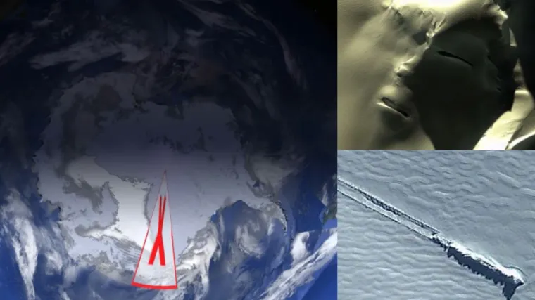 Snimili ulaz u tajnu podzemnu bazu, ljudsku glavu, tragove letjelica...