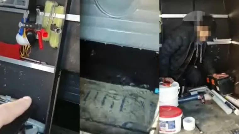 Preko cijele Europe dovukli posebno vozilo za šverc ljudi