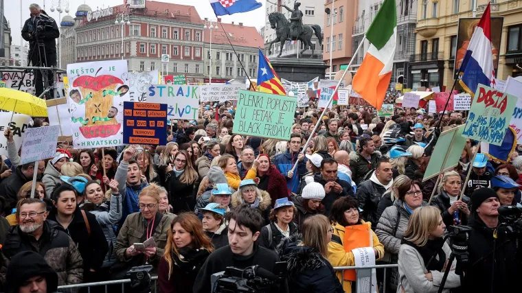 Sindikati okrivili državu za lo&scaron;e stanje u kojem se nalaze radnici: 'Svjesno slabe sindikate'