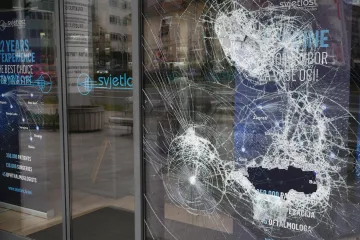 Vandalizirana klinika oftamologa i masona Gabrića: 'Čuvar se prepao dok je on lupao pepeljarom'