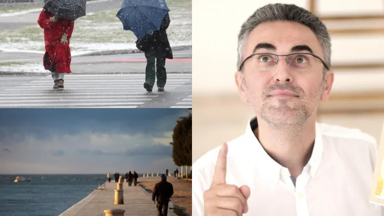 'Sredinom tjedna najobilnija kiša, a moguć je i snijeg u nizinama. Promjene neće biti dobre za osjetljive...'