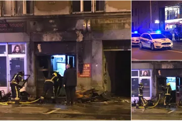 Požar na Maksimirskoj cesti u Zagrebu: Vatrogasci stigli na vrijeme, spriječene su teže posljedice