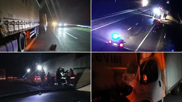 Te&scaron;ka nesreća kod Čakovca: U sudaru dva teretna vozila poginula jedna osoba