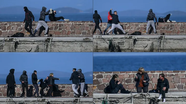 Na granici kaos, migranti policiju gađali kamenjem; EK od Božinovića traži sazivanje hitnog sastanka