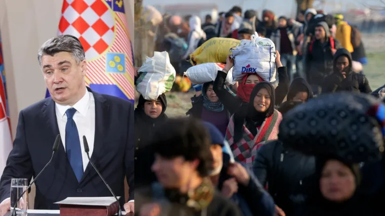Milanović o migrantskoj krizi: 'Sazvat ću Vijeće za nacionalnu sigurnost, moramo biti spremni!'